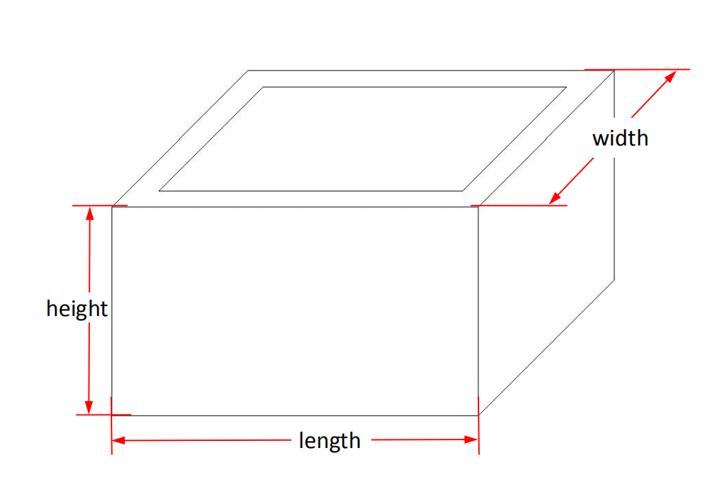 Details zur Größe des quadratischen Aluminiumoxid-Keramiktiegels