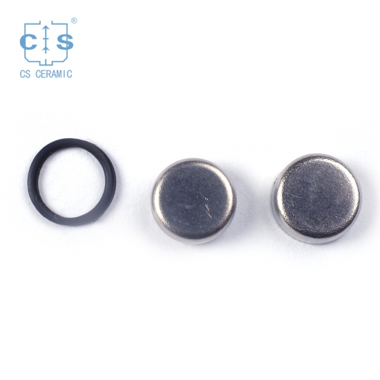 60µL Töpfe aus Edelstahl, Deckel und O-Ringe für PE-03190218