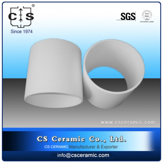 99% Aluminiumoxid-Keramik-Liner Hohe Präzision
