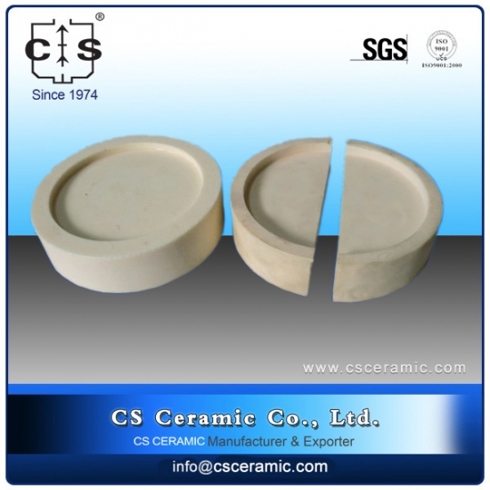 Runde Aluminiumoxid-Keramikteile OEM
