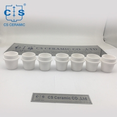 Thermogravimetrische Analysatoranalyse TGA Aluminiumoxid-Keramiktiegel
