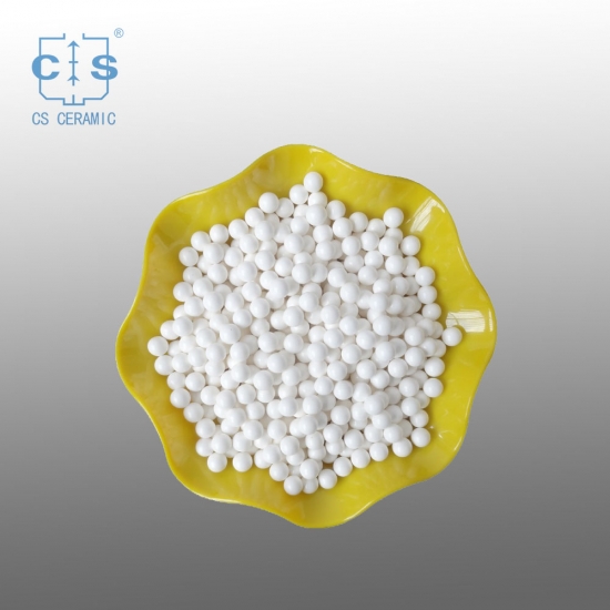 99 % inertes Aluminiumoxid-Keramikkugel-Katalysator-Trägermedium
