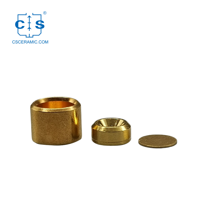 25µl Einweg-Hochdrucktiegel klein Edelstahl, vergoldet für ME-30077139 Mettler Toledo
