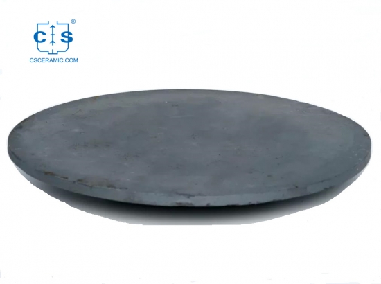 Siliziumkarbid-runde Platten-Schwarz-Hochtemperatur-Sic Siliziumkarbid-Keramik-Substratplatte angepasst
