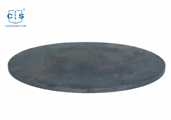 Siliziumkarbid-runde Platten-Schwarz-Hochtemperatur-Sic Siliziumkarbid-Keramik-Substratplatte angepasst
