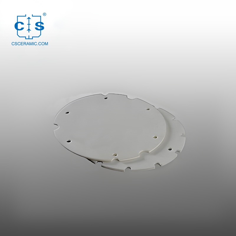 Hochtemperatur-Aluminiumoxid-Keramiksubstrat/Scheibe/Blatt/Verschleißplatte