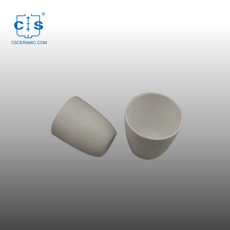ARC Konischer Aluminiumnitrid-Keramiktiegel AlN-Tiegel mit hoher Wärmeleitfähigkeit