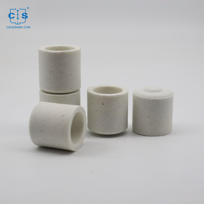 23 * 23 mm Keramiktiegel für den Kohlenstoff-Schwefel-Analysator zur Kohlenstoff-Schwefel-Erkennung